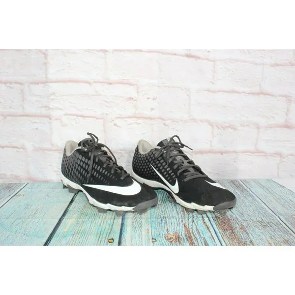 Nike Ultrafly 2  Black Nylon Lace up Soccer Cleats Sneakers Shoes Size 12 - Picture 3 of 9